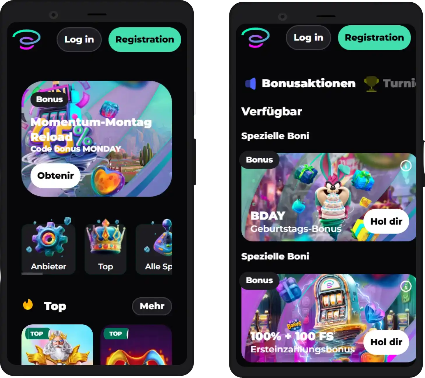 Slotornado Casino Mobile – Optimierte Handy-Version für iOS & Android, Slots und Live Spiele unterwegs spielen